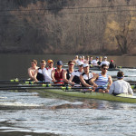 Men’s heavyweight crew seeks to maintain its nine-year winning streak against Dartmouth at the Olympic Axe sprint this weekend.