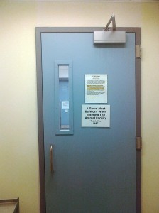 Raymond Clark III worked as an animal laboratory technician in this 10 Amistad St. basement laboratory.