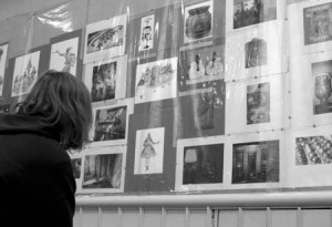A student studies images in Street Hall in the slide study room. Street Hall is home to the Art History Department, which is now finding its stride after replacing professors who retired in the ’90s. The department is hoping to incorporate current art movements and appoint more specialists.