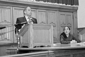 NPR correspondent Juan Williams and Harvard professor Lani Guinier LAW ’74 were featured at a forum on black political leadership in the U.S., held by the Afro-American Cultural Center on Tuesday.