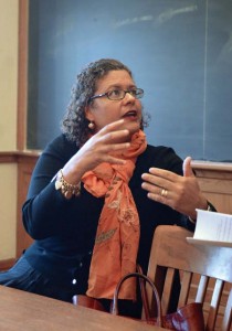 English and African American studies professor Elizabeth Alexander was awarded the Jackson Prize for Poetry earlier this month.