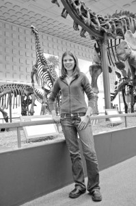 YEEBUG founder and President Cassie Stoddard volunteers at the Peabody Museum as part of the group’s efforts to reach out to other scientifically-inclined Yalies.