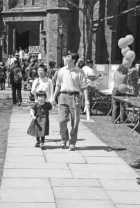 Participants enjoy this year’s Communiversity Day, held on Old Campus on Saturday and hosted by the service fraternity Alpha Phi Omega.