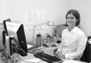 Merle Ederhof joined the faculty of the School of Management this semester as an assistant professor of accounting.