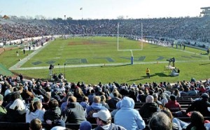 The historic Yale Bowl continues to make strides toward modernization, and is now in the process of adding two new facilities to its complex in order to provide additional meeting space and an impressively imposing entrance.