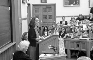 Law School professor Reva Siegel discusses the future of abortion rights in the wake of the recent Supreme Court decision in Gonzales v. Carhart, which allowed the Partial-Birth Abortion Ban.