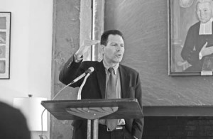 Robert Kaplan addressed students yesterday at an Ezra Stiles College Master’s Tea. Kaplan discussed his experiences working as a journalist in conflict-ridden nations.