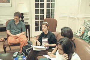 Freshmen analyze classics with a more modern angle in student-led discussions. Organizers aim to enlist grad students in the future.