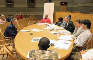 Aldermen discuss University development around Dixwell Street in a September 2006 meeting.