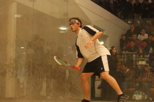 The Bulldogs fell to nine-time defending champions Trinity last night at the Brady Squash Center, 8-1. The Bantams have not lost a match since 1998.