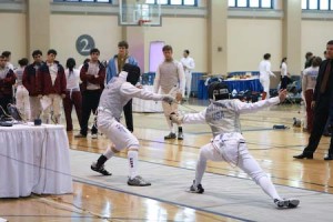 Nathaniel Botwinick ’11 competes during the Ivy North Competition on Feb. 3 at Payne Whitney Gym.