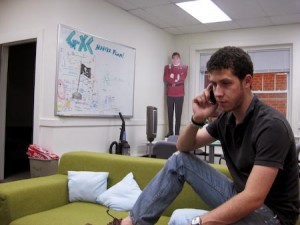 Lounging in the common room of the newly established Yale Entrepreneurial Institute “incubator space” on York Street, Matt Brimer ’09 speaks of his startup venture and Yale’s increased support of student businesses.