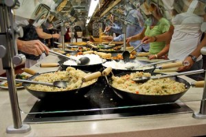 Rafi Taherian, the executive director of dining services, hopes to launch a service that would allow students to send text messages for meals on the go.