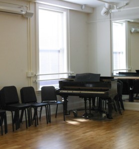 The new Broadway Rehearsal Lofts, located above Trailblazer on Elm Street, will help alleviate the current space crunch for dance and theater groups on campus.