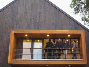 A house designed by first-year architecture students boasts energy efficiency, handicap accessibility and a second-floor loft that will be rented out.