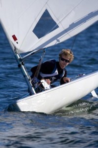 Yale sailors, who placed eighth at the Navy Fall Intersectional this weekend, race at the Hap Moore Team Race held Oct. 12.
