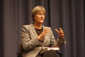 Drew Gilpin Faust, president of Harvard University and longtime scholar of the American South, speaks to students on death, war and her new book.