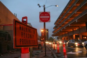 The Street Smarts Campaign aims to make streets around the medical school campus, like North Frontage Road, more pedestrian-friendly.