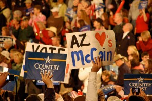 Much to the dismay of his supporters, the Republican presidential nominee, Sen. John McCain, conceded the election late Tuesday to his Democratic opponent, Sen. Barack Obama of Illinois.
