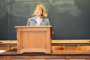 At Yale Law School last Friday, Sally Winn addressed an audience of 20 on behalf of Feminists for Life of America. The organization focuses on making resources available to pregnant students.