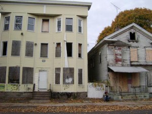This home on Clay Street will be refurbished and sold at a subsidized price to a first-time home buyer.