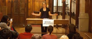 Katie Harrison ’11 is running as a Democrat for Ward 1 alderman, challenging Mike Jones ’11.
