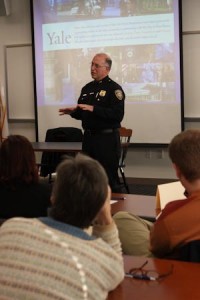 Citizen Police Academy classes began yesterday at Yale Police headquarters and will run for six weeks, shedding light on the inner workings of the YPD.