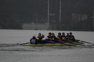Heavyweight crew’s second varsity boat topped Dartmouth, finishing 12 seconds ahead of the Big Green. The Bulldogs swept all five races on Saturday.