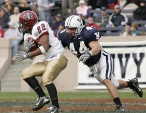 Bobby Abare '09, the football team's 131st captain, has been hired by Wagner College as linebackers coach for the school's football team.