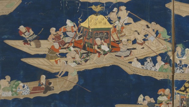 Hie-Sanno Festival (detail), Japanese, Momoyama period, 1590s