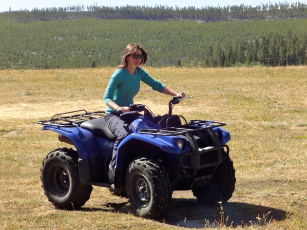 Laura Marris ’10 took part in a three-week field research trip to Wyoming, led by two Yale grad students, to research continental shift.