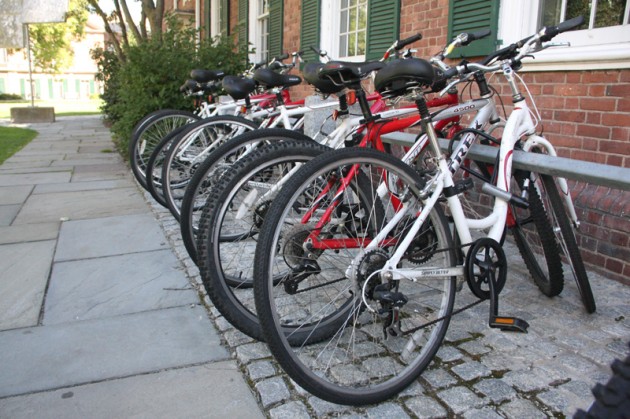 The new bike share program allows Elis to rent bikes for up to a full semester (for $60).