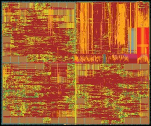 Silicon chips serve as electrical conduits for the NeuFlow computer visual system, which can process images in real time.