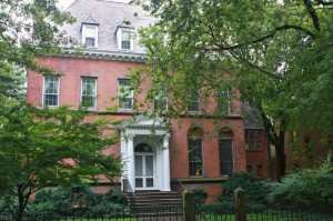 The President’s House as 43 Hillhouse Avenue is now used only for ceremonial functions, such as receptions for freshmen and donors.