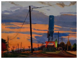 The River Street Gallery is currently exhibiting works by photographer Joan Fitzsimmons, oil painter Chris Engstrom, and lamp makers Hayne Bayless and Liz Pagano.