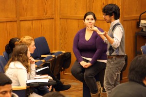 At the first Students for Education Reform meeting, students were optimistic about the direction and initiative of the group.