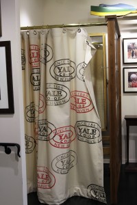 Gant in New Haven is filled with Yale memorabilia; however, the items did not require Yale approval to be sold.