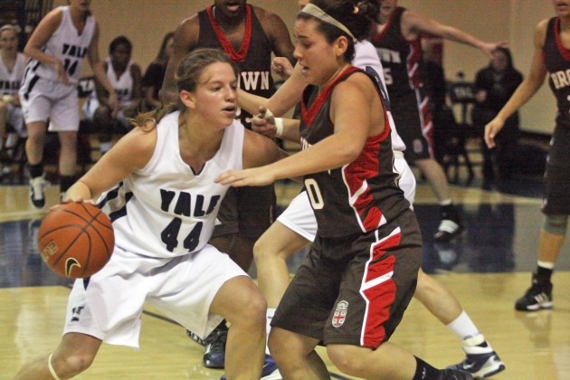 Michelle Cashen ’12 scored 10 points last Friday against Brown.