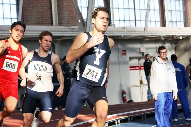 After placing first in his heat, Chris Stanley ’11 finished 31st overall in the 400 meters.