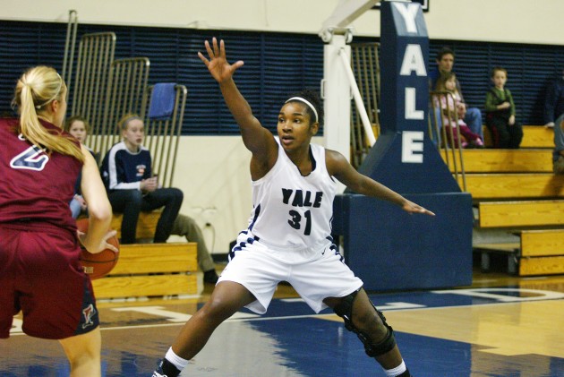 Aarica West ’13 leads the Bulldogs this season with 69 assists.