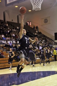 Austin Morgan ’13 had 15 points and five assists against Columbia on Saturday at the John J. Lee Amphitheater.