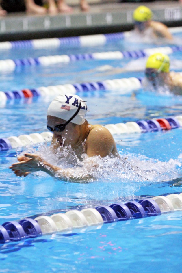 In spite of suffering an ACL injury at the end of junior year in high school, Liao is a major contributor to Yale’s swim team.