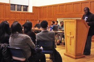 At the second annual “State of Black Yale” forum, held Tuesday, students and staff discussed ways to help improve the campus’s understanding of race relations.