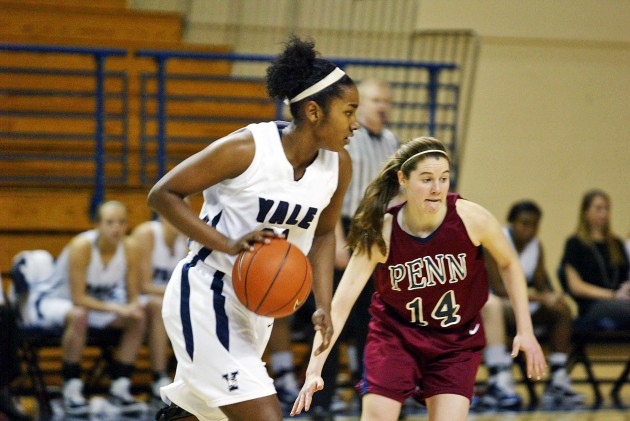 Guard Aarica West ’13 leads the women’s basketball team this season with 87 assists.