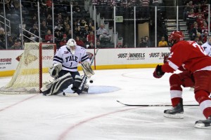 Goaltender Ryan Rondeau ’11 stopped all 44 shots he saw in the final two rounds of the ECAC Tournament.