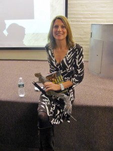 Journalist Melissa Milgrom discussed her experiences researching taxidermy for her book, “Still Life: Adventures in Taxidermy,” in front of about 40 Yale students on Thursday.