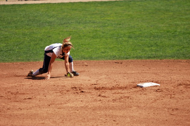 The softball team dropped its two games against Army over the weekend, bringing its record to 6–8.