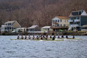 Yale heavyweight crew beat Dartmouth on Saturday to win the Olympic Axe for the eighth consecutive year.