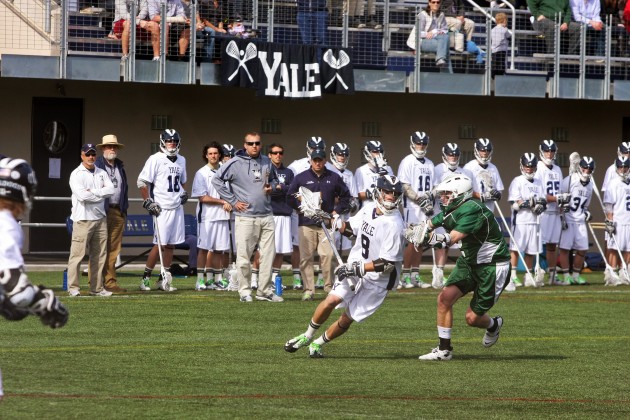 The men’s lacrosse team is 5–1 this year at home.