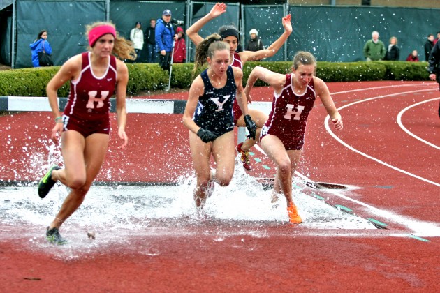 Anne Lovelace ’12 won the 3000m steeplechase on Saturday, finishing with a time of 11:07.41.